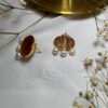 Naizhu Rhinestone Earrings - Image 2