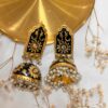 Naizhu Rhinestone Earrings - Image 2