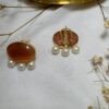 Naizhu Rhinestone Earrings - Image 3
