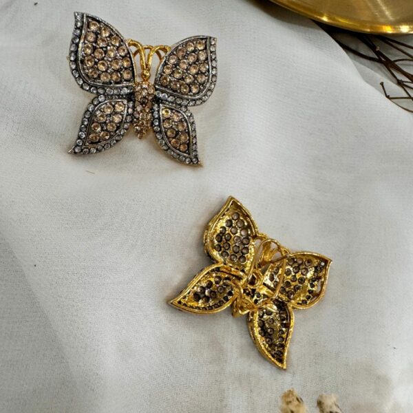 Naizhu Rhinestone Earrings - Image 6