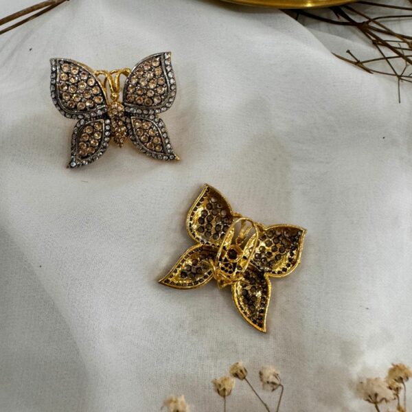 Naizhu Rhinestone Earrings - Image 5