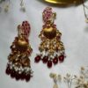 Naizhu Rhinestone Earrings - Image 5