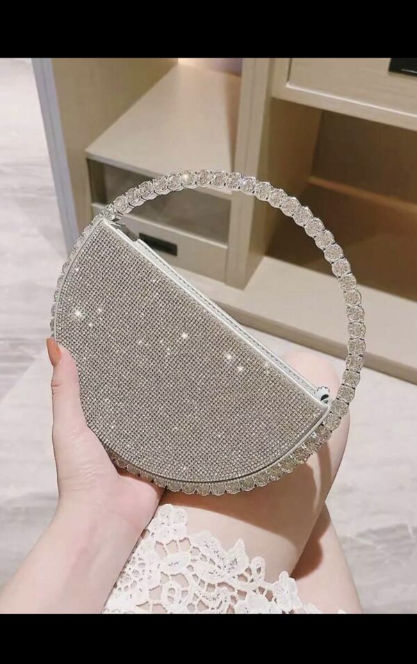 Flower Rhinestone Evening purse - Image 2