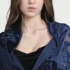 Velvet Lace floral Scarf - Image 4