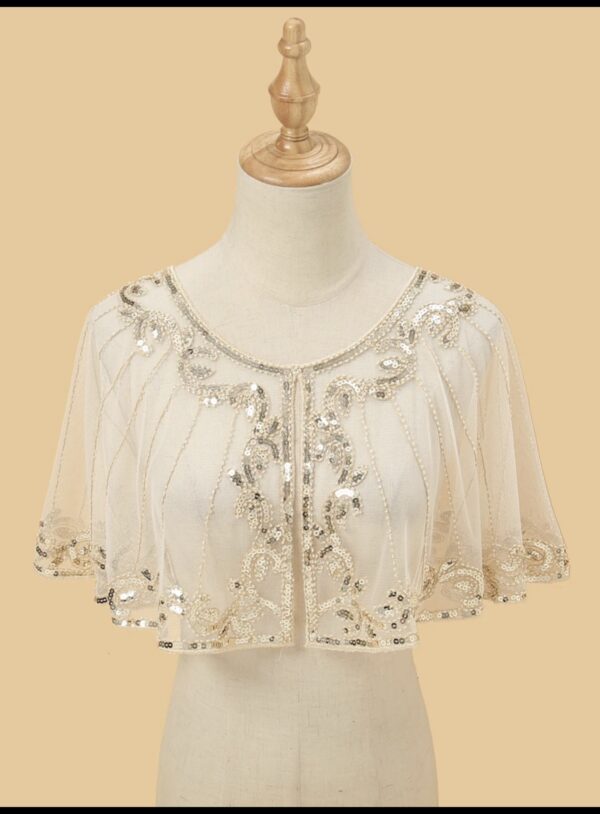 Party Sequin Decor Shawl