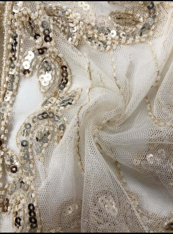 Party Sequin Decor Shawl - Image 2