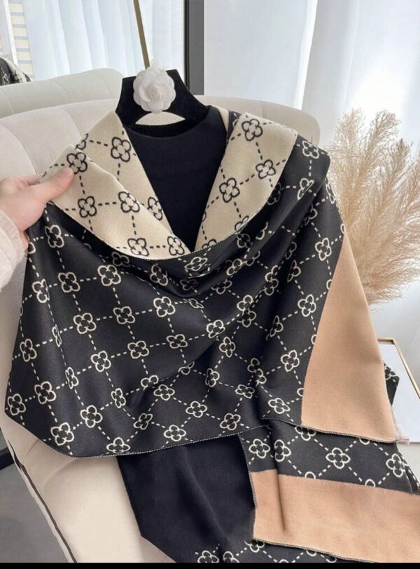 Winter Faux Cashmere Shawl