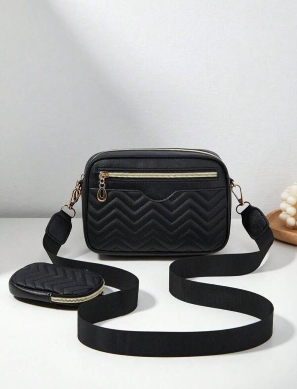 Embroidered Shoulder Crossbody Bag
