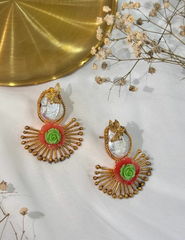 Naizhu Rhinestone Earrings