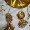 Naizhu Rhinestone Earrings - Image 4